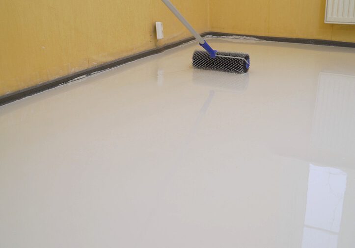 epoxy in the floor