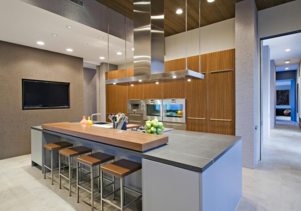 kitchen with table and chairs